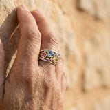 Vintage Bunter Zirconia Ring