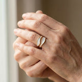 Dream - Vintage White Gold Ring