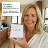 Vintage Blue Layered Stone Set