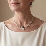 Antique-Inspired Pearl Necklace