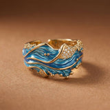 Antique Wave Ring