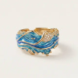 Antique Wave Ring