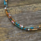 Boho Natural Stone Necklace