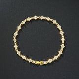 Classic Cluster Tennis Bracelet