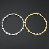 Classic Cluster Tennis Bracelet