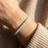 Delicate Stone Stack Bracelet Set