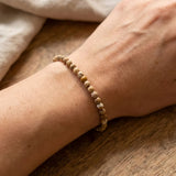 Delicate Stone Stack Bracelet Set