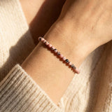 Delicate Stone Stack Bracelet Set