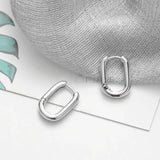 Elegant Geometric Hoop Earrings