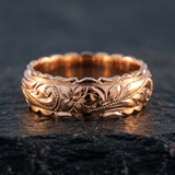 GLORIA'S GARDEN BAND RING
