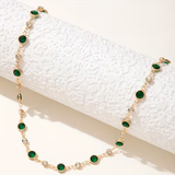 Verdant Dots Necklace