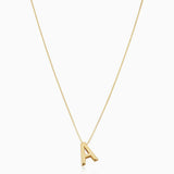 Love letter initial necklace