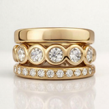 Magica | Forged Gold Rings