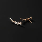 Elegant Floral Earrings