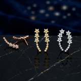 Elegant Floral Earrings