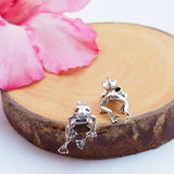 Elegant Frog Earrings