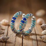 Tidal Spiral Earrings