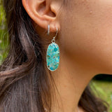 Turquoise Wave Earrings