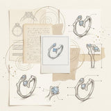 Twin Wave Ring