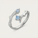 Twin Wave Ring