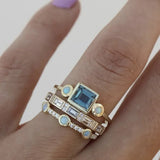 vintage-blue-crystal-ring-set