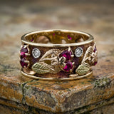 Vintage Colored Gemstone Ring