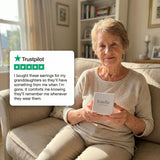 Vintage Golden Flower Hoop Earrings