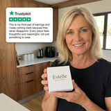 Elegant Drop Earrings with Pearls