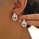 Luxury Gold Hoop Earrings