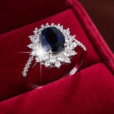 Gold Sapphire Ring