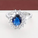 Gold Sapphire Ring