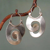 Antique Irregular Form Earrings