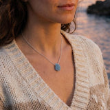 Aquamarine Fragment Necklace