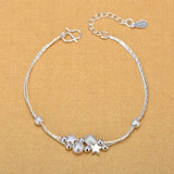Sphere & Star Silver Bracelet