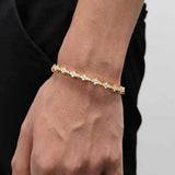 Classic Cluster Tennis Bracelet