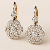 Crystal Mandala Retro Earrings