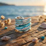 Crystal Wave Ring