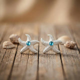 Deep Star Earrings