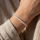 Delicate Stone Stack Bracelet Set