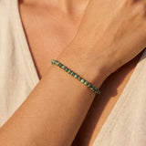 Delicate Stone Stack Bracelet Set
