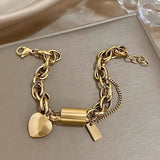 Heartened Chunky Bracelet