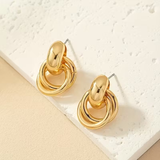 Luxury Gold Hoop Earrings
