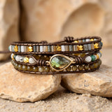 Labradorite Wrap Bracelet