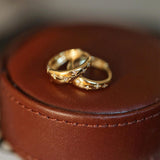Luxury Gold Silver Earrings