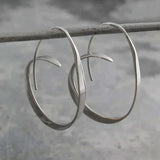 Open Spiral Drop Earrings