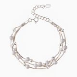 Sparkle Strand Silver Bracelet