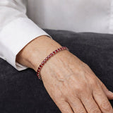 Ruby Tennis Bracelet