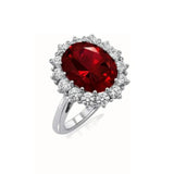 Scarlet Crown Ruby Ring