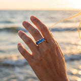 Silver Wave Ring