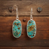 Turquoise Wave Earrings